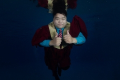 Underwater graduation