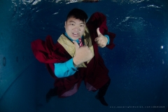 Underwater graduation
