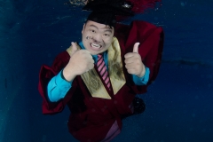 Underwater graduation