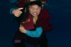 Underwater graduation