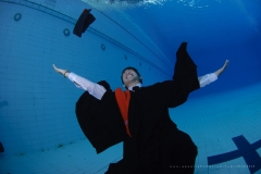 Underwater graduation